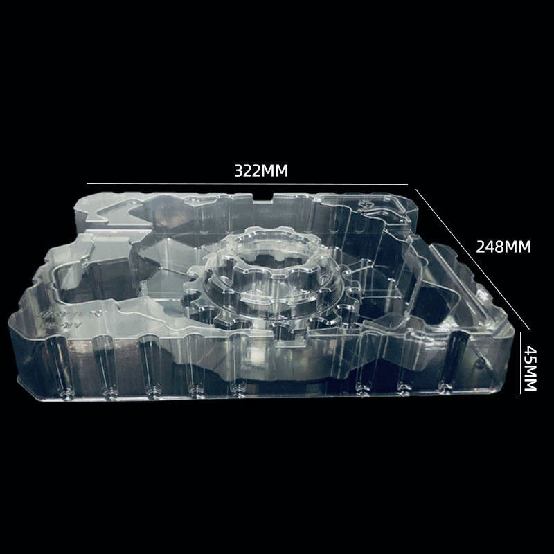 Customizable Transparent PET Blister Tray Packaging for Bearings and Hardware Components