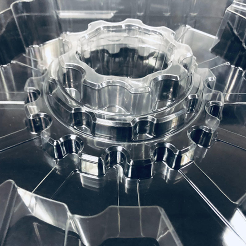 Customizable Transparent PET Blister Tray Packaging for Bearings and Hardware Components