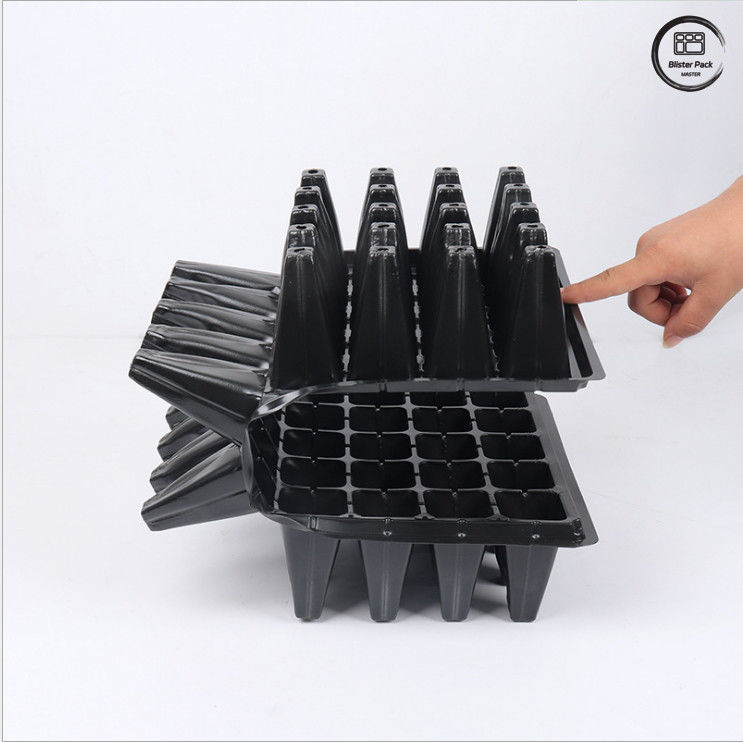 Thickened Plastic Nursery Seedling Tray, 21/32/50/72 Cell Germination Starter Tray for Seedlings