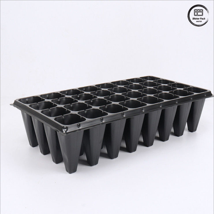 Thickened Plastic Nursery Seedling Tray, 21/32/50/72 Cell Germination Starter Tray for Seedlings