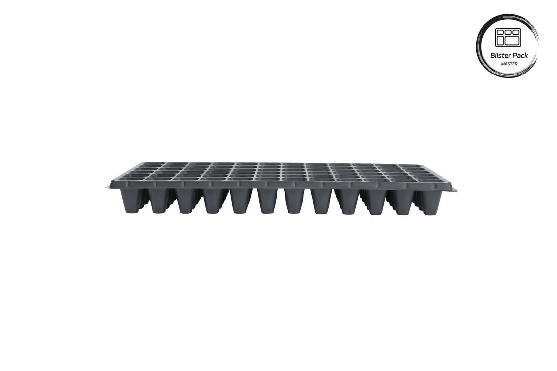 72-Cell PS Nursery Seed Starter Tray, Durable Propagation Tray for Seedlings and Germination