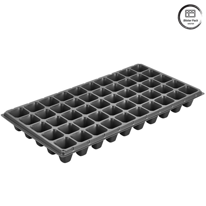 50 Cell Seeding Tray for Nursery and Garden Planting , Durable Plastic Seed Sprouting Tray