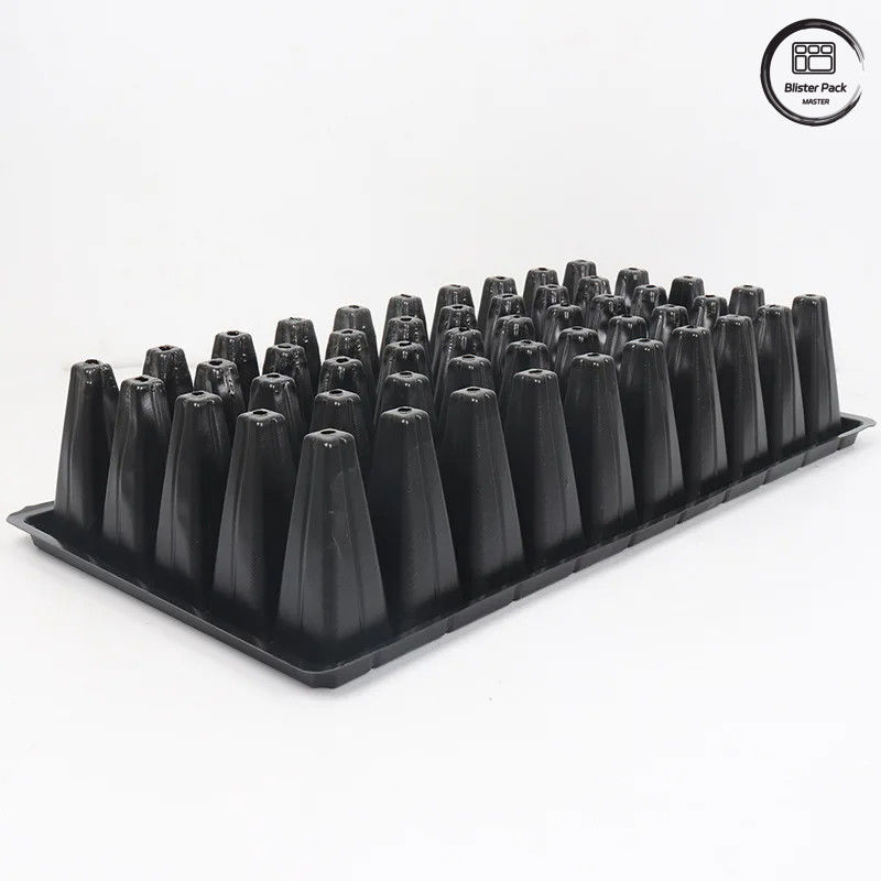 50 Cell Seeding Tray for Nursery and Garden Planting , Durable Plastic Seed Sprouting Tray