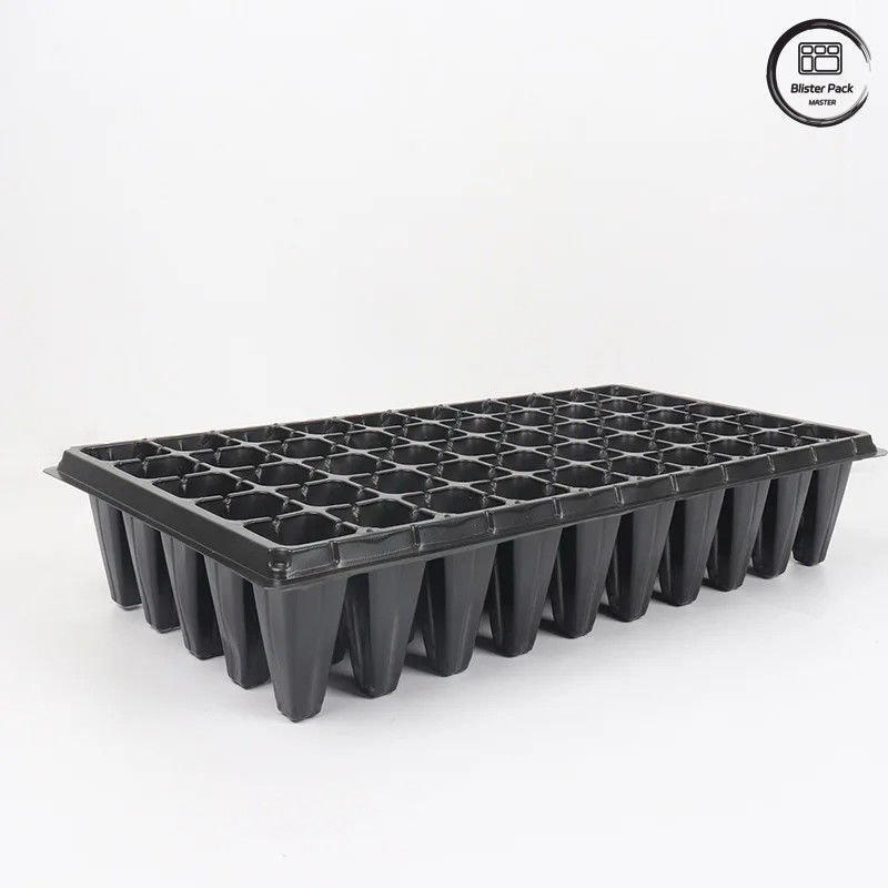 50 Cell Seeding Tray for Nursery and Garden Planting , Durable Plastic Seed Sprouting Tray