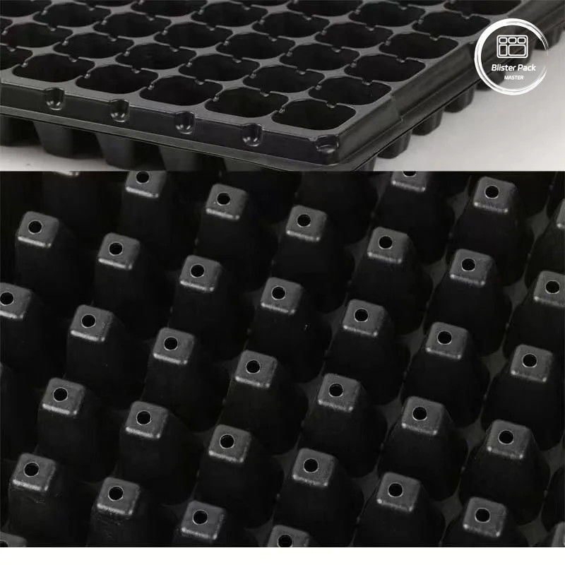 Wholesale 50 Deep Cell Tree Seedling Tray, Durable Plastic Seed Sprouting Tray For Nursery And Garden Planting