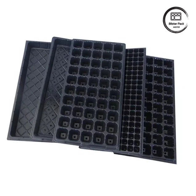 50 Cells Seeding Nursery Plug Tray Durable PS Material for Efficient Seedling Growth